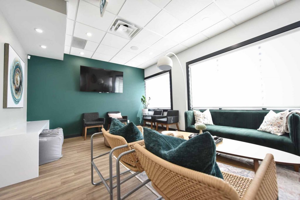 Family Dental Clinic Waiting Area | Ellwood Dental | General Dentist SW Edmonton